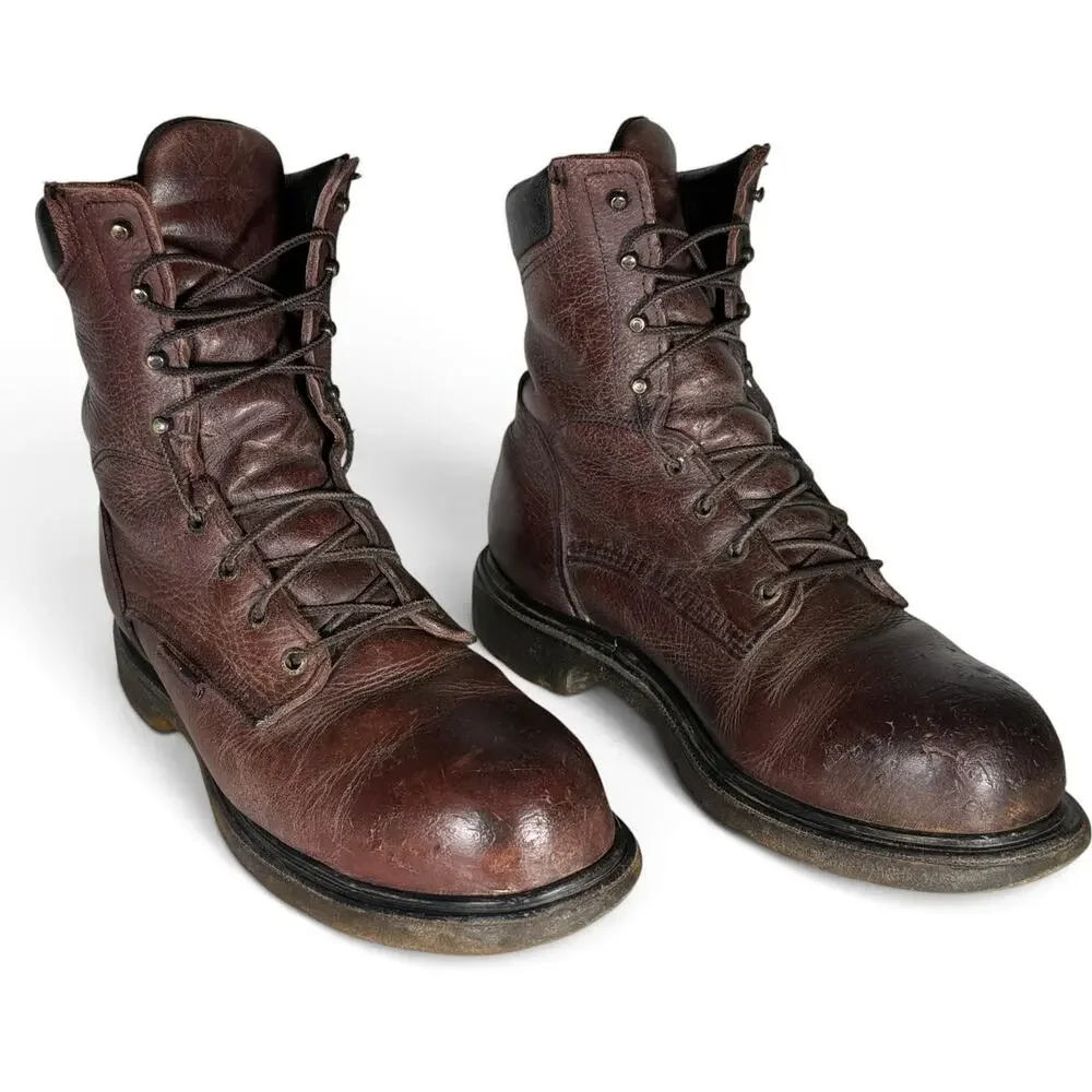 RED WING Steal Toe Boots 6
